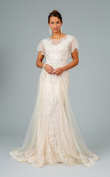 1 of 6 GLS by Gloria GL2881 Dress Champagne