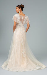 3 of 6 GLS by Gloria GL2881 Dress Champagne