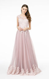 1 of 4 GLS by Gloria GL2886 Dress Mauve