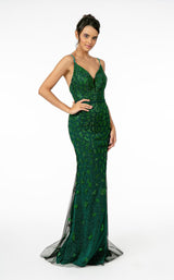 1 of 8 Elizabeth K GL2917 Dress Green