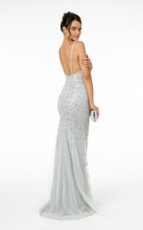 4 of 8 Elizabeth K GL2917 Dress Silver