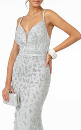 7 of 8 Elizabeth K GL2917 Dress Silver