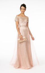 2 of 6 Elizabeth K GL2942 Dress Rose-Gold