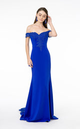 3 of 20 Elizabeth K GL2958 Royal-Blue