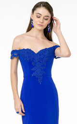 13 of 20 Elizabeth K GL2958 Dress Royal-Blue