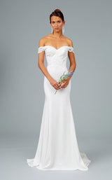 5 of 20 Elizabeth K GL2958 Dress White