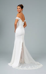 10 of 20 Elizabeth K GL2958 Dress White