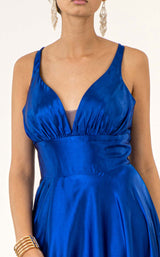 18 of 25 Elizabeth K GL2963 Dress Royal-Blue