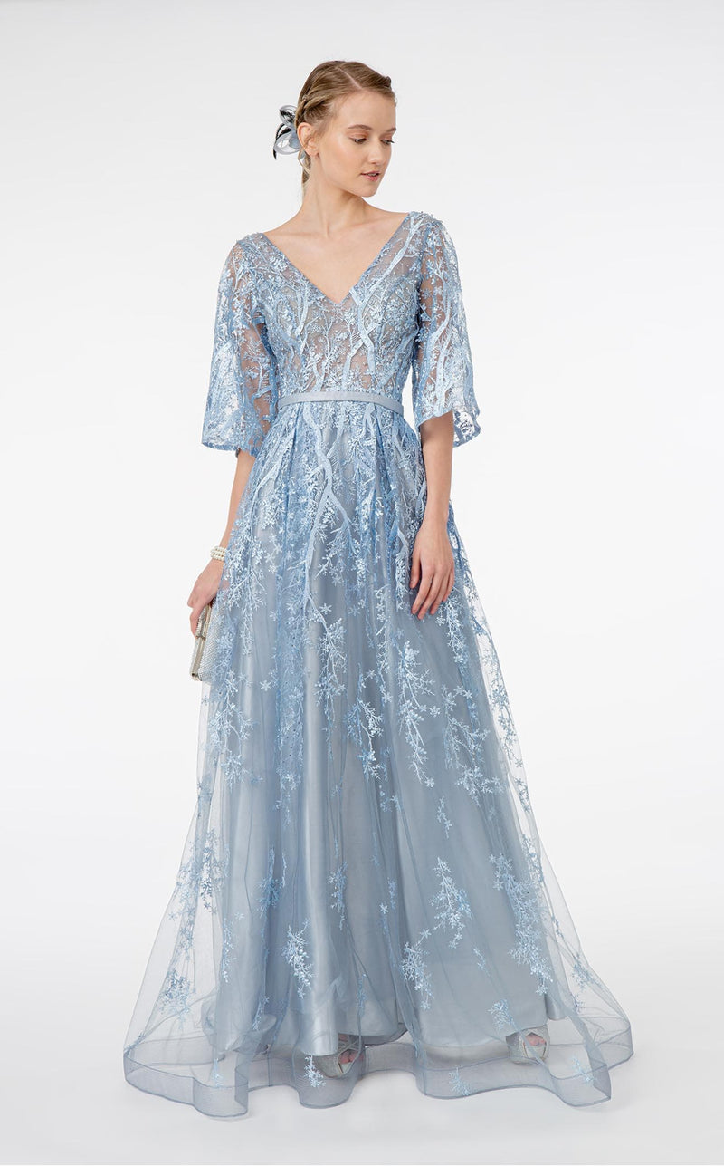 GLS by Gloria GL2973 Dress Blue