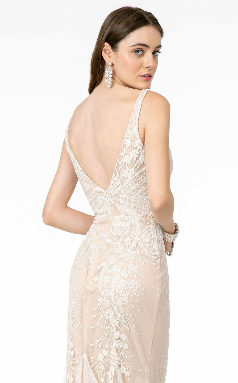 GLS by Gloria GL2985 Dress Ivory-Cream