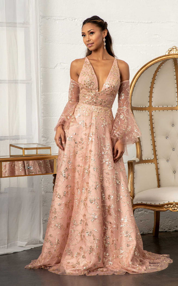 GLS by Gloria GL3002 Dress Rose-Gold