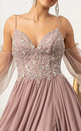 6 of 8 GLS by Gloria GL3005 Dress Mauve