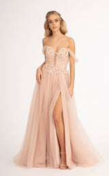 2 of 8 GLS by Gloria GL3007 Dress Rose-Gold