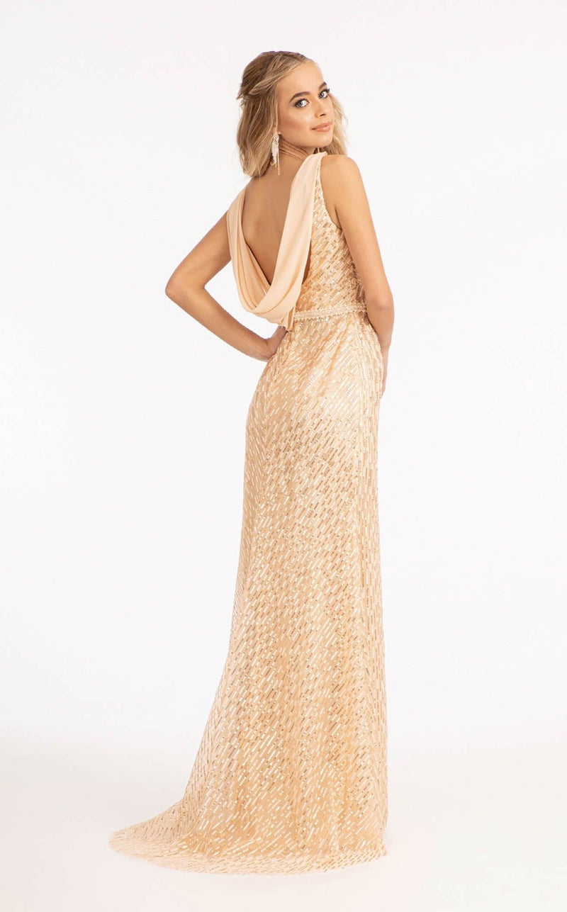 GLS by Gloria GL3008 Dress Champagne