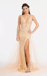 1 of 12 GLS by Gloria GL3011 Dress Champagne