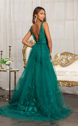 5 of 12 GLS by Gloria GL3011 Dress Emerald-Green