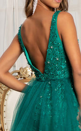 11 of 12 GLS by Gloria GL3011 Dress Emerald-Green