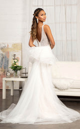 2 of 4 GLS by Gloria GL3014 Dress Ivory-Champagne