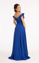 10 of 26 Elizabeth K GL3018 Dress Royal-Blue