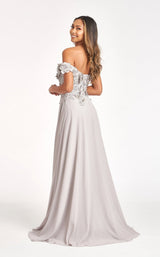 12 of 26 Elizabeth K GL3018 Dress Silver