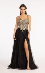 1 of 8 Elizabeth K GL3020 Dress Black