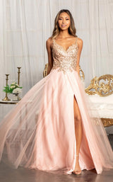 2 of 8 Elizabeth K GL3020 Dress Rose-Gold