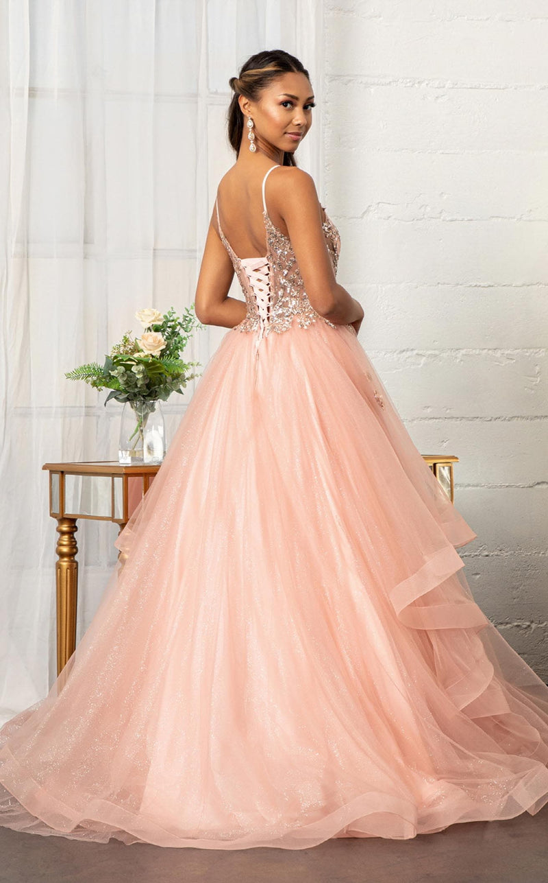 Elizabeth K GL3021 Dress Rose-Gold