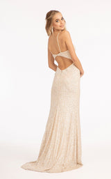 4 of 12 Elizabeth K GL3023 Dress Champagne