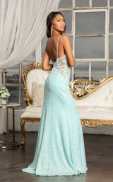 3 of 8 GLS by Gloria GL3029 Dress Aqua