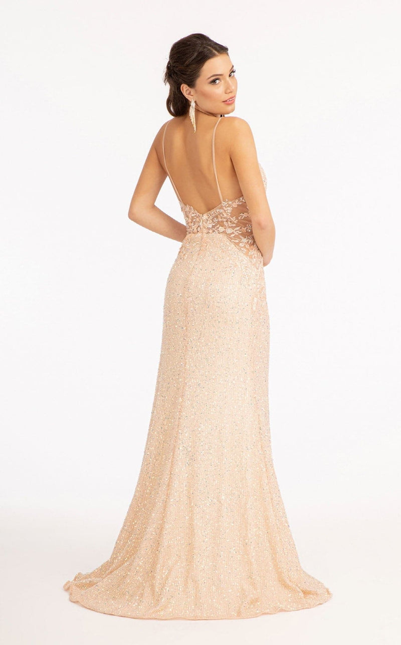 GLS by Gloria GL3029 Dress Champagne