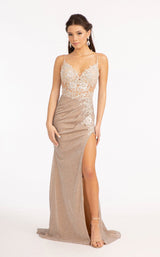 1 of 12 Elizabeth K GL3030 Dress Champagne