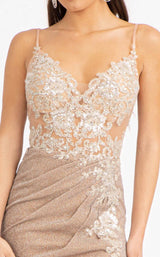 7 of 12 Elizabeth K GL3030 Dress Champagne