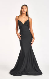 1 of 14 Elizabeth K GL3035 Dress Black