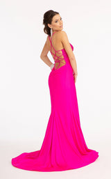 5 of 14 Elizabeth K GL3035 Dress Fuchsia