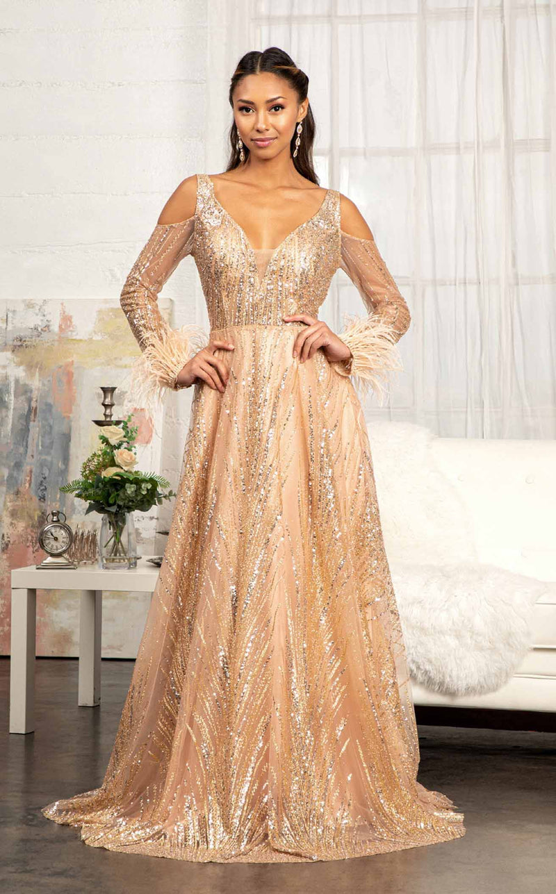 GLS by Gloria GL3041 Dress Rose-Gold