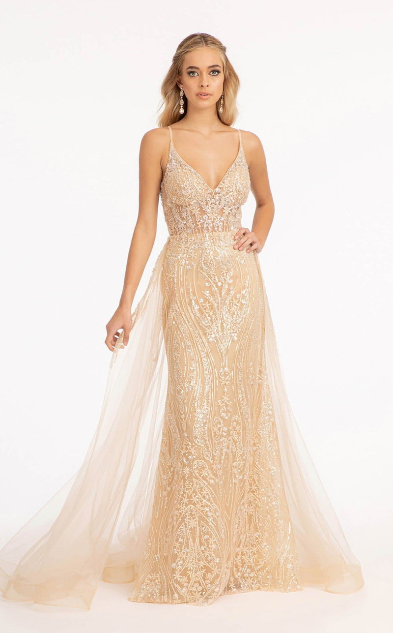 GLS by Gloria GL3043 Dress Champagne