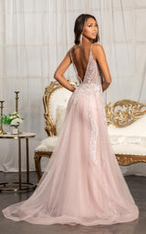 4 of 4 GLS by Gloria GL3043 Dress Mauve