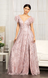 2 of 8 Elizabeth K GL3046 Dress Mauve