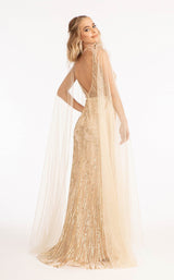 4 of 12 GLS by Gloria GL3047 Dress Champagne