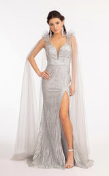 3 of 12 GLS by Gloria GL3047 Dress Silver