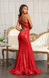 6 of 16 Elizabeth K GL3050 Dress Red