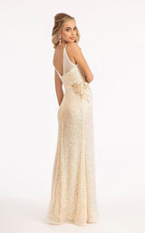 4 of 12 Elizabeth K GL3053 Dress Champagne