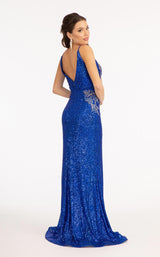 6 of 12 Elizabeth K GL3053 Dress Royal-Blue