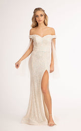 2 of 12 Elizabeth K GL3054 Dress Champagne