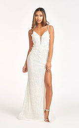 1 of 12 Elizabeth K GL3055 Dress Champagne