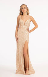 3 of 12 Elizabeth K GL3055 Dress Rose-Gold