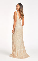 5 of 12 Elizabeth K GL3056 Dress Gold