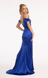 6 of 12 Elizabeth K GL3060 Dress Royal-Blue