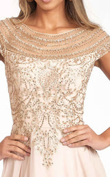 9 of 16 Elizabeth K GL3065 Dress Champagne