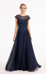 3 of 16 Elizabeth K GL3065 Dress Navy